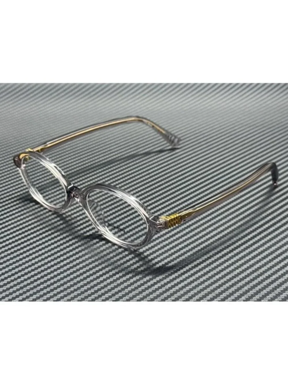 New Miu Miu Women Mauve Transparent Eyeglasses 50-18-140